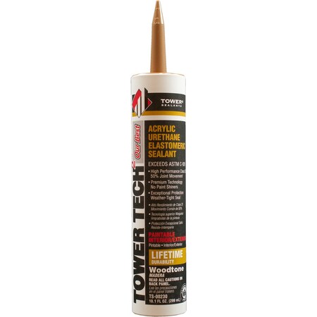 Tower Sealants Tower Tech 2 Woodtone Acrylic Urethane Sealant 10.1 oz TS-00230